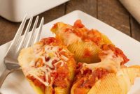 Savory Stuffed Sausage Shells