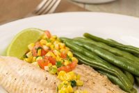 Zesty Broiled Catfish with Summer Corn Salsa