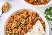 Velvety African Peanut Chicken Pot
