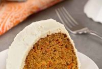 Decadent Carrot Cake Crowned with Cream Cheese Frosting