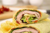 Sun-Drenched Turkey Wraps