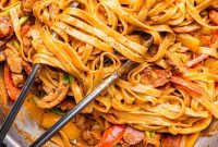 Spicy Creamy Cajun Chicken Pasta