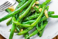 Garlicky Italian Green Beans with Olive Oil