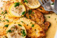 Golden Chicken Francese with Zesty Lemon Butter