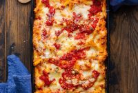 Triple Cheese Baked Ziti Perfection