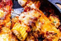 Ultimate Four Cheese Baked Manicotti