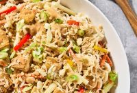 Zesty Peanut Noodle Bowl