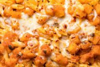 Golden Butternut Pasta Bake