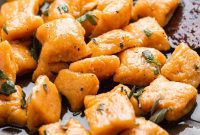 Maple Brown Butter Sweet Potato Gnocchi