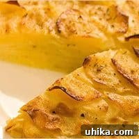 Golden Crispy Potato Galette 3 Oven-Roasted Potato Galette