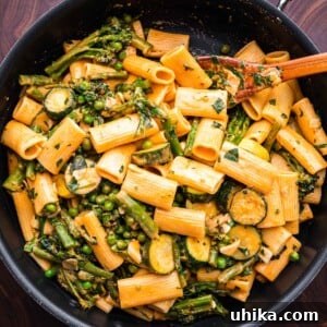 Spring Garden Rigatoni 7 Rigatoni primavera featured image.