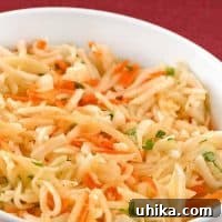 Shredded Turnip, Apple and Carrot Salad