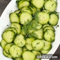 Fresh Dill and Cucumber Salad