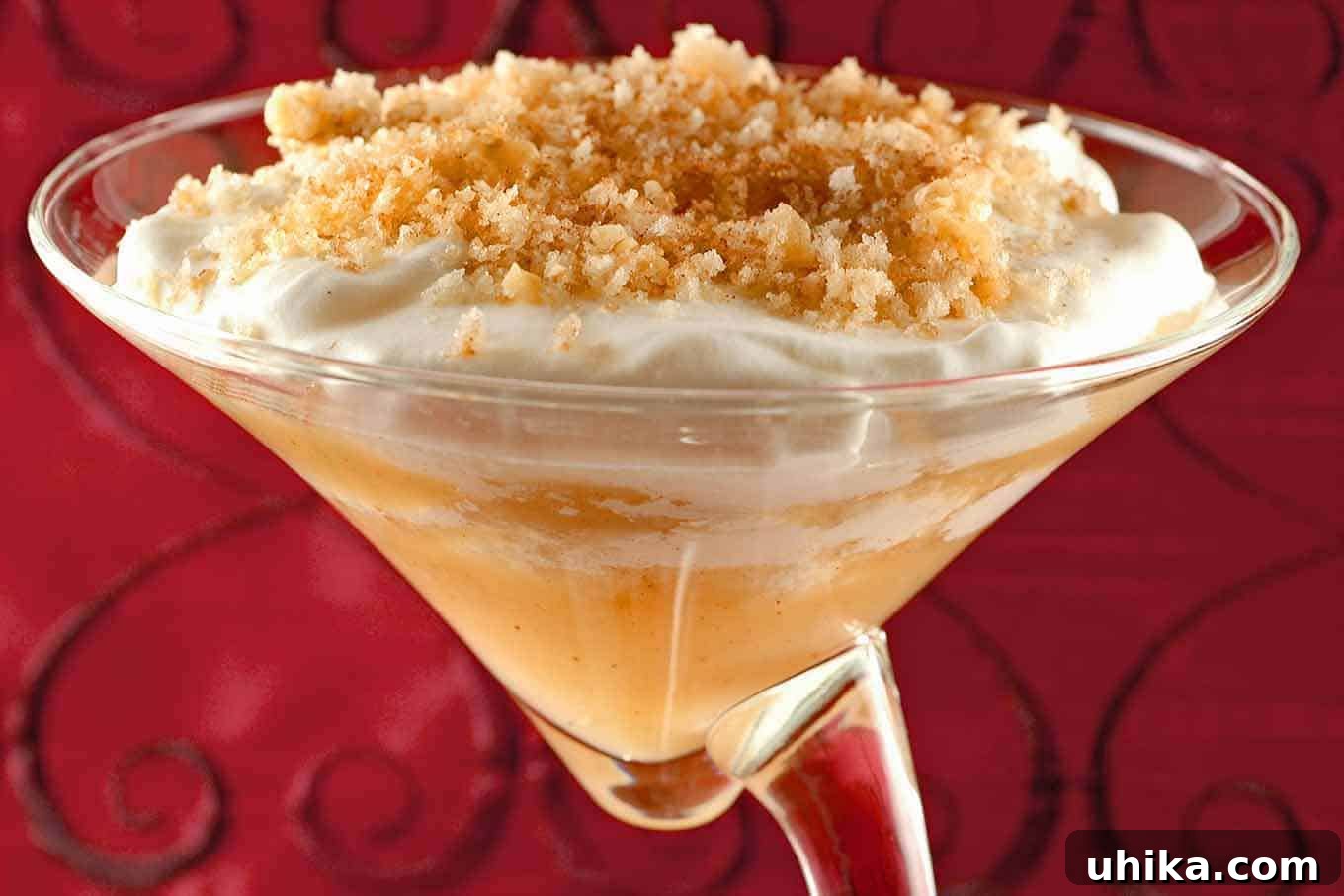 Veiled Maiden (Apple Cream Parfait) - A Traditional Norwegian Dessert