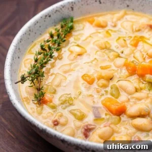 Rustic Tuscan White Bean Soup 9 Tuscan white bean soup recipe featured image.