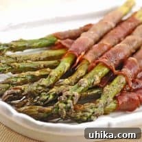 Prosciutto Wrapped Roasted Asparagus