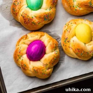 Italian Easter bread recipe featured image.