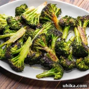 Crispy Roasted Broccoli 7 Roasted broccoli recipe featured image.