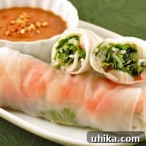 Vietnamese Summer Rolls with Shrimp