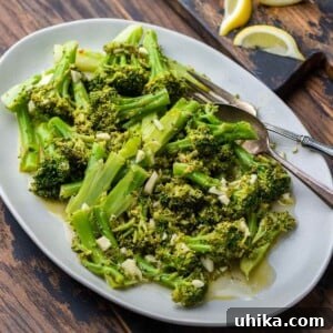 Italian broccoli salad featured image.
