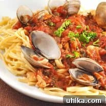 Linguine with Red Clam Sauce