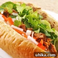 Vietnamese Pulled Pork Sandwich (Banh Mi)