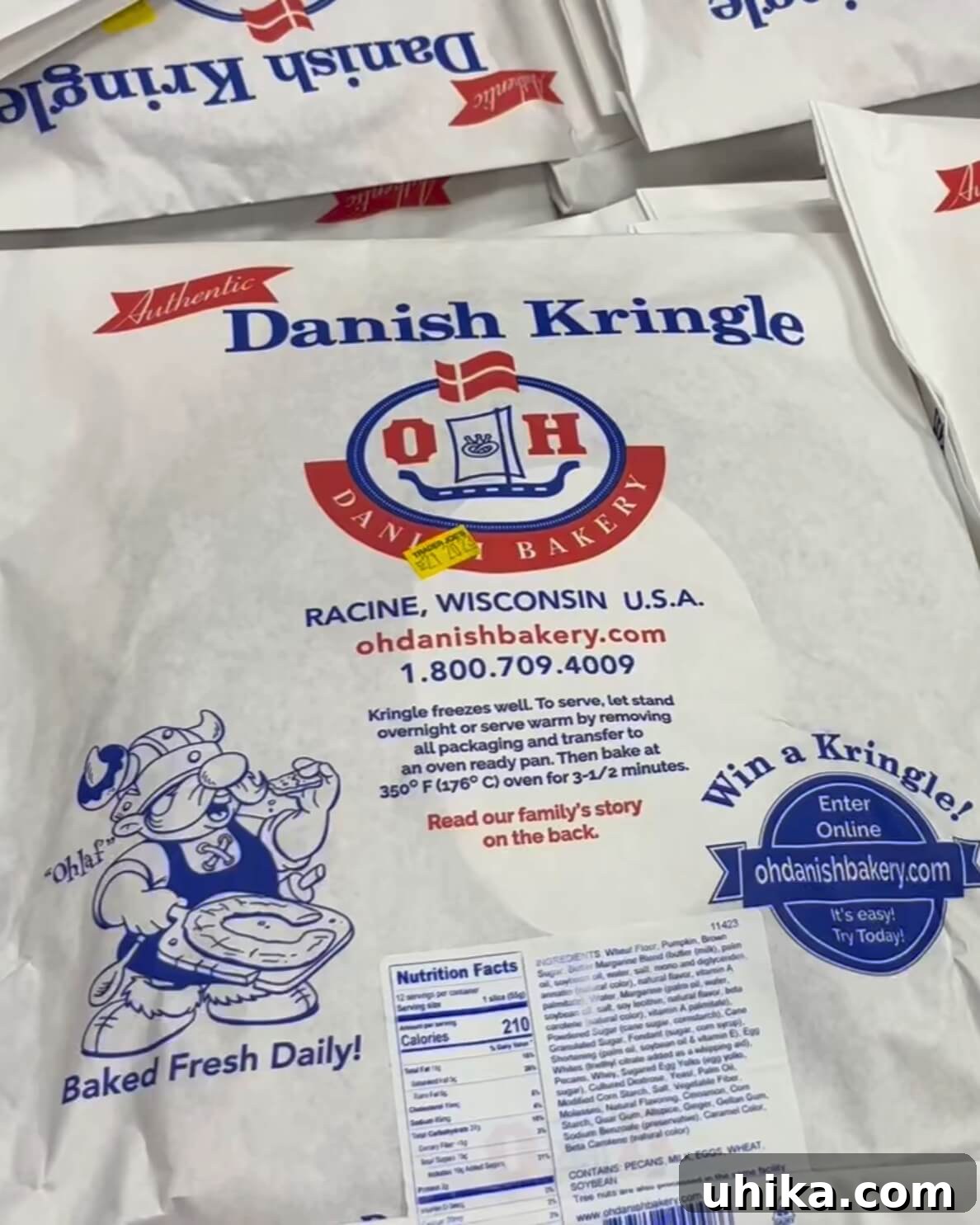 Podcast 21: Top Trader Joe's Fall Finds 4 Picture of Kringle in wrapping.