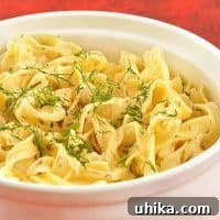 Sour Cream-Dill Noodles