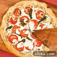 Eggplant Ricotta Pizza