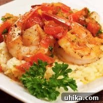 Pan-Seared Shrimp with Saffron-Tomato Sauce