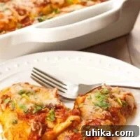 A close-up of delicious homemade chicken enchiladas, garnished with fresh cilantro.