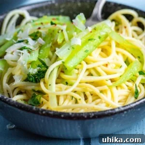Vibrant Celery Pasta 2 Pasta with celery featured image.