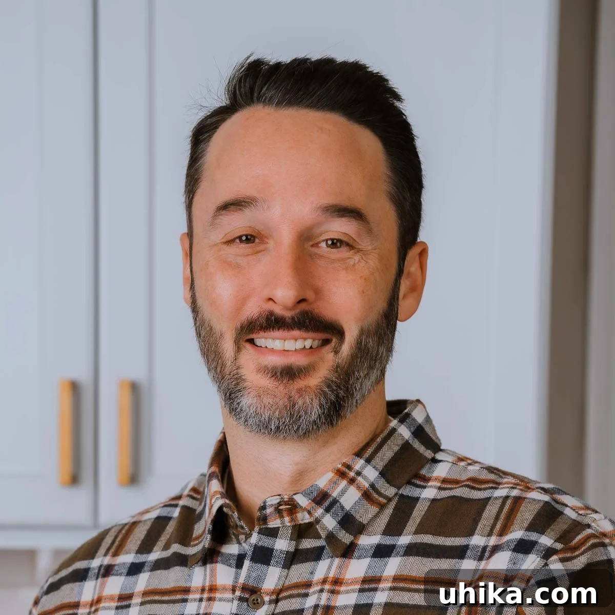 Homestyle American Beef and Macaroni 3 Chef James Delmage, author of the recipe, smiling.