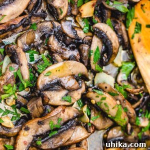 Easy sauteed mushrooms featured image.