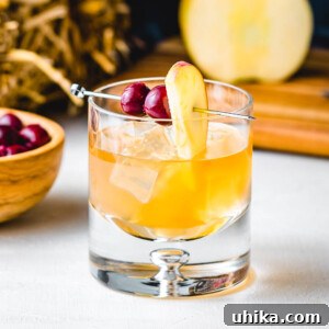 Apple cider old fashioned featured image.