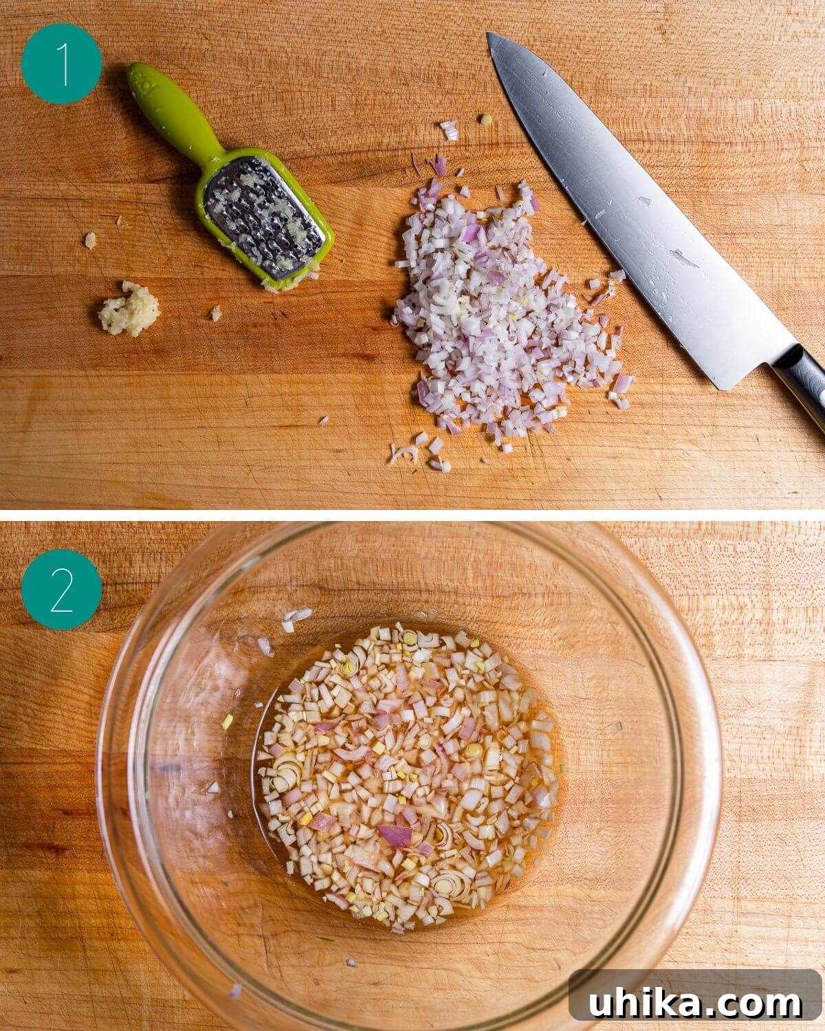 Via Carota House Salad 4 Recipe process shot collage group number one.