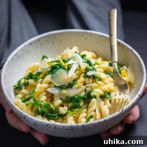 Bright Lemon Arugula Pasta 8 Lemon arugula pasta featured image.