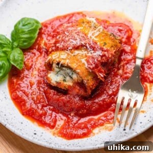 Eggplant rollatini featured image.