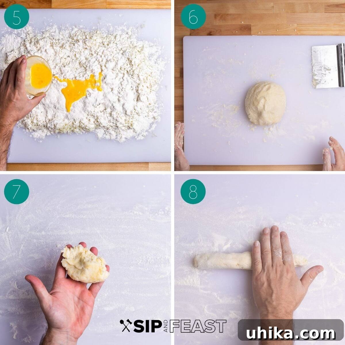 Perfect Potato Pillows 5 Recipe process shot collage group number two.