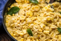 Sunshine in a Bowl: Easy Creamy Corn Pasta