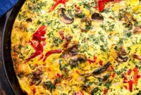 Sausage and Mushroom Frittata Recipe for Busy Weeknights